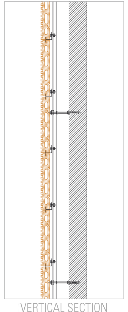 Prodotti per facciate ventilate:piastra piana sottile