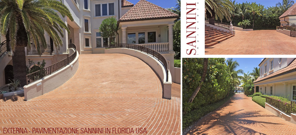 Outdoor flooring by Sannini in Florida - USA