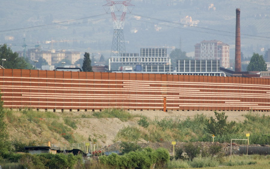 Barriere autostradali A1 a Firenze