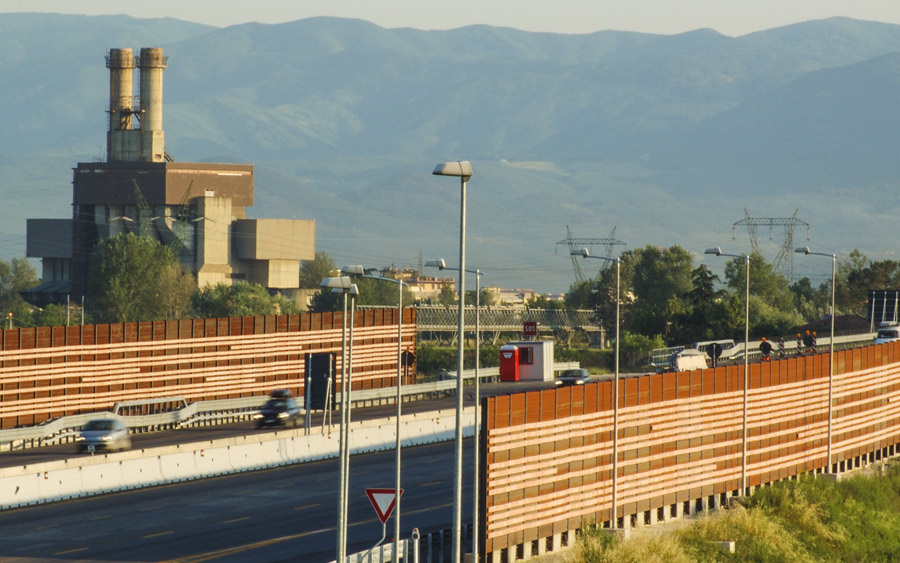 Barriere autostradali A1 a Firenze